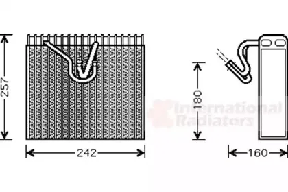 Испаритель, кондиционер VAN WEZEL купить