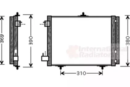 Конденсатор, кондиционер VAN WEZEL купить