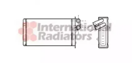 Теплообменник, отопление салона VAN WEZEL купить