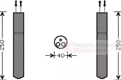 Осушитель, кондиционер VAN WEZEL купить