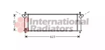 Радиатор, охлаждение двигателя VAN WEZEL купить