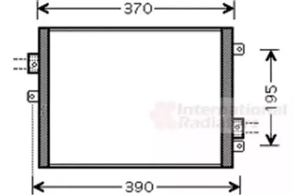 Конденсатор, кондиционер VAN WEZEL купить