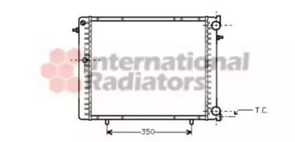 Радиатор, охлаждение двигателя VAN WEZEL купить