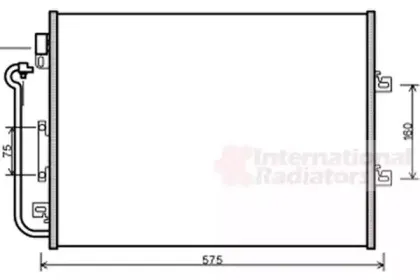 Конденсатор, кондиционер VAN WEZEL купить