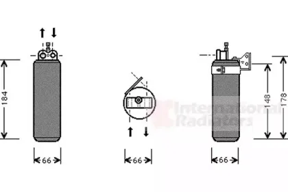 Осушитель, кондиционер VAN WEZEL купить