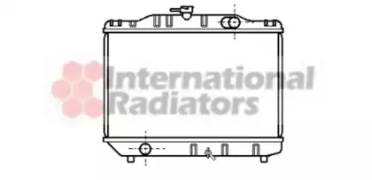 Радиатор, охлаждение двигателя VAN WEZEL купить