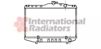 Радиатор, охлаждение двигателя VAN WEZEL купить