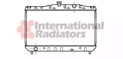 Радиатор, охлаждение двигателя VAN WEZEL купить