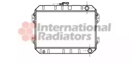 Радиатор, охлаждение двигателя VAN WEZEL купить