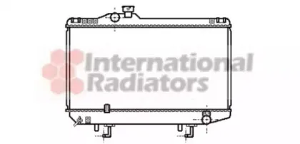 Радиатор, охлаждение двигателя VAN WEZEL купить