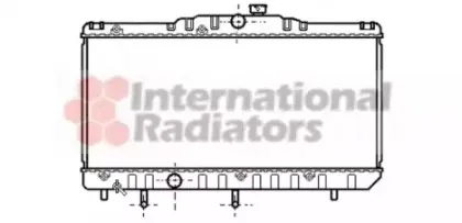 Радиатор, охлаждение двигателя VAN WEZEL купить