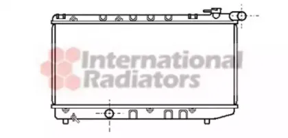 Радиатор, охлаждение двигателя VAN WEZEL купить