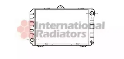 Радиатор, охлаждение двигателя VAN WEZEL купить