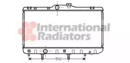 Радиатор, охлаждение двигателя VAN WEZEL купить