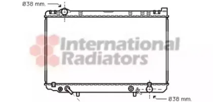 Радиатор, охлаждение двигателя VAN WEZEL купить