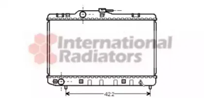 Радиатор, охлаждение двигателя VAN WEZEL купить