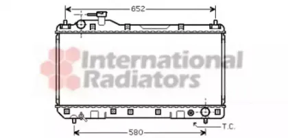 Радиатор, охлаждение двигателя VAN WEZEL купить