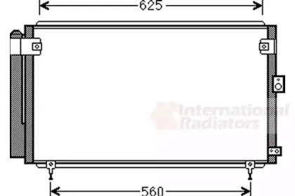 Конденсатор, кондиционер VAN WEZEL купить