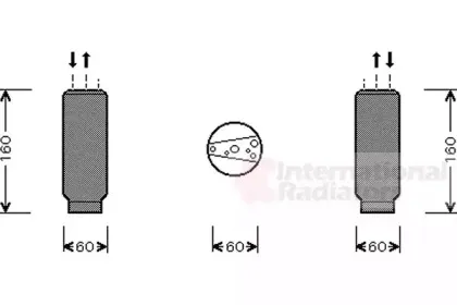 Осушитель, кондиционер VAN WEZEL купить