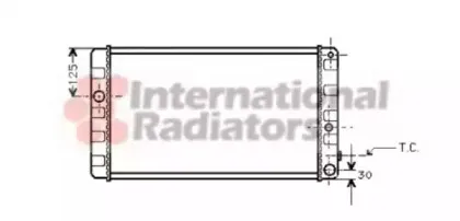 Радиатор, охлаждение двигателя VAN WEZEL купить
