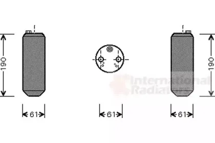 Осушитель, кондиционер VAN WEZEL купить