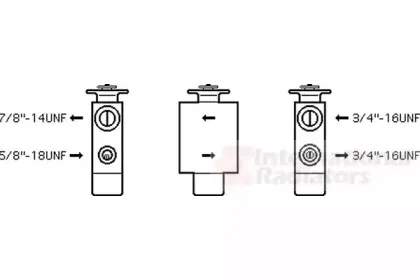 Расширительный клапан, кондиционер VAN WEZEL купить