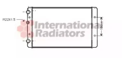 Радиатор, охлаждение двигателя VAN WEZEL купить