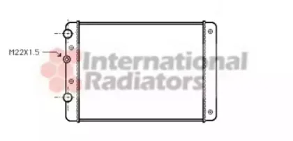 Радиатор, охлаждение двигателя VAN WEZEL купить