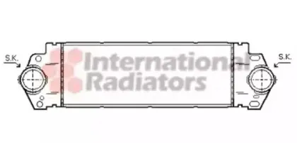 Радіатор інтеркулера VAN WEZEL купить