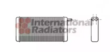 Теплообменник, отопление салона VAN WEZEL купить