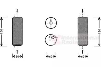 Осушитель, кондиционер VAN WEZEL купить