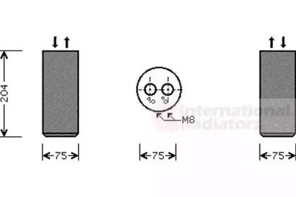 Осушитель, кондиционер VAN WEZEL купить