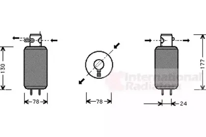 Осушитель, кондиционер VAN WEZEL купить