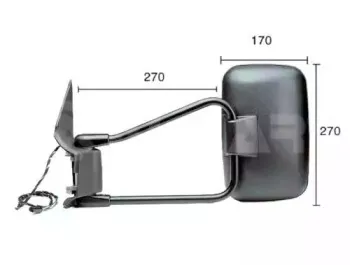 Наружное зеркало ALKAR купить