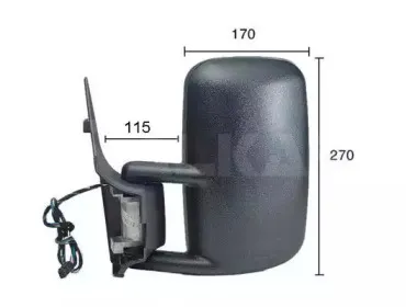 Наружное зеркало ALKAR купить