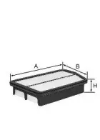 Воздушный фильтр UNIFLUX FILTERS купить