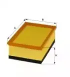 Воздушный фильтр UNIFLUX FILTERS купить