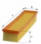 Воздушный фильтр UNIFLUX FILTERS купить