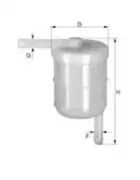 Топливный фильтр UNIFLUX FILTERS купить