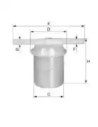 Топливный фильтр UNIFLUX FILTERS купить