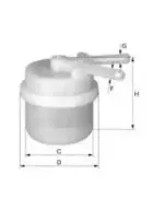 Топливный фильтр UNIFLUX FILTERS купить