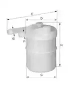 Топливный фильтр UNIFLUX FILTERS купить