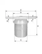 Топливный фильтр UNIFLUX FILTERS купить