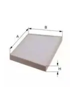 Фильтр, воздух во внутренном пространстве UNIFLUX FILTERS купить