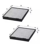 Фильтр, воздух во внутренном пространстве UNIFLUX FILTERS купить