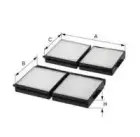 Фильтр, воздух во внутренном пространстве UNIFLUX FILTERS купить