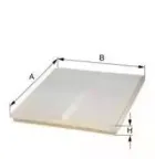 Фильтр, воздух во внутренном пространстве UNIFLUX FILTERS купить