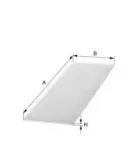 Фильтр, воздух во внутренном пространстве UNIFLUX FILTERS купить