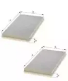 Фильтр, воздух во внутренном пространстве UNIFLUX FILTERS купить