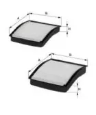 Фильтр, воздух во внутренном пространстве UNIFLUX FILTERS купить